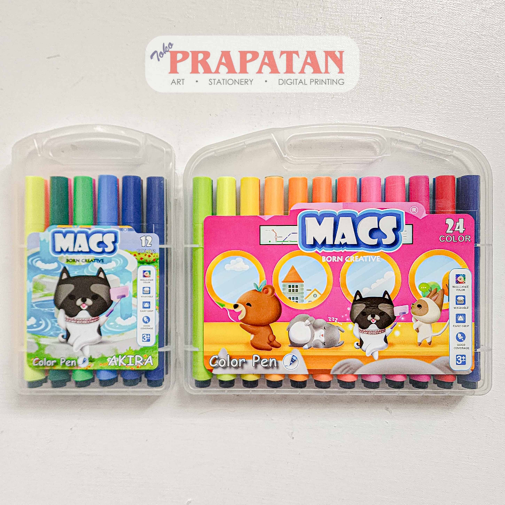 

Macs Color Pen Set | Pena Warna