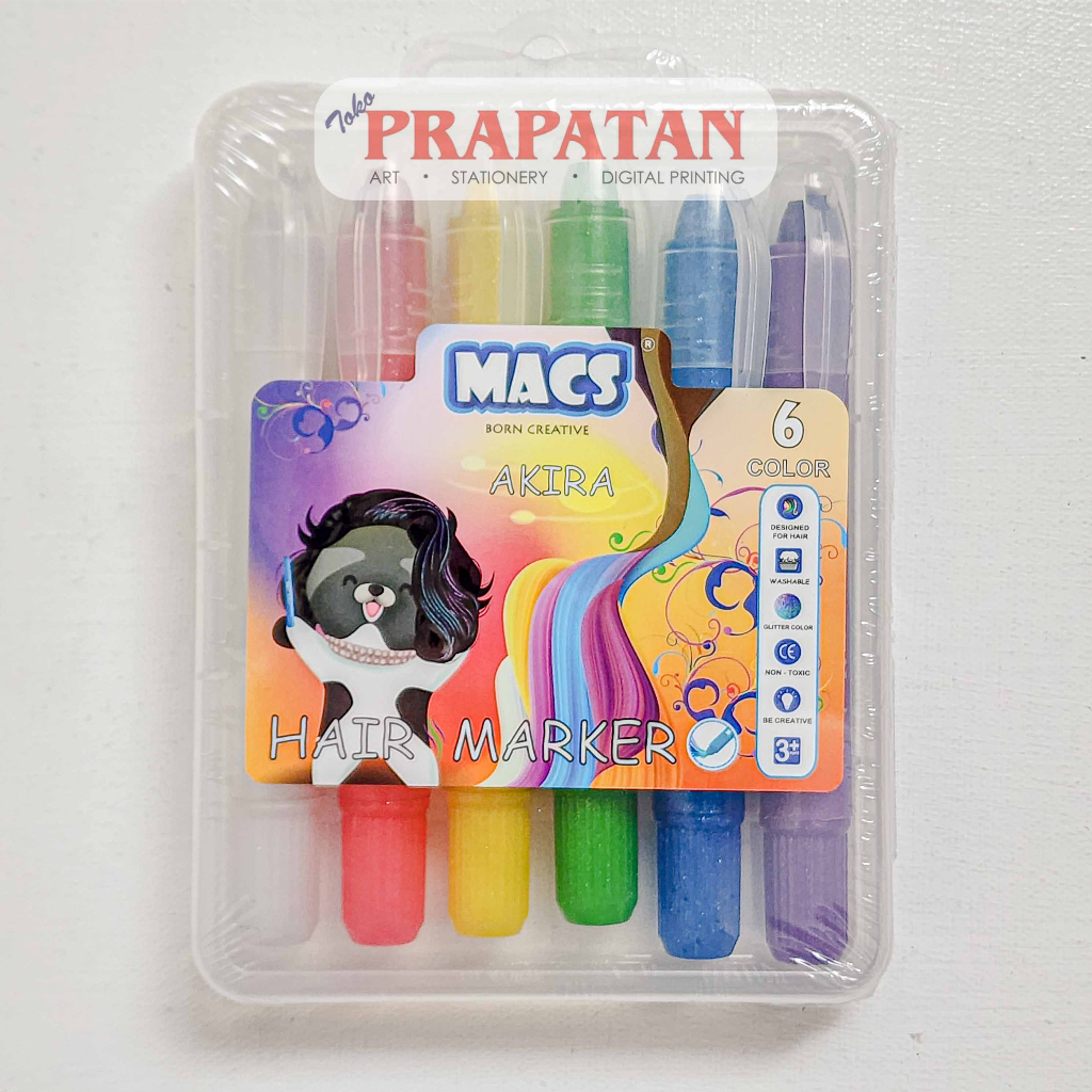 

Macs Hair Marker 6c | Spidol Rambut