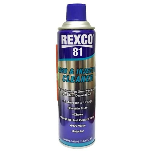 REXCO 81 Pembersih Carburator Injector Carb Jet Cleaner Rexco81 Rexco 81 500 ML Pembersih Karburator &amp; Injector/ Carb &amp; Injector Cleaner