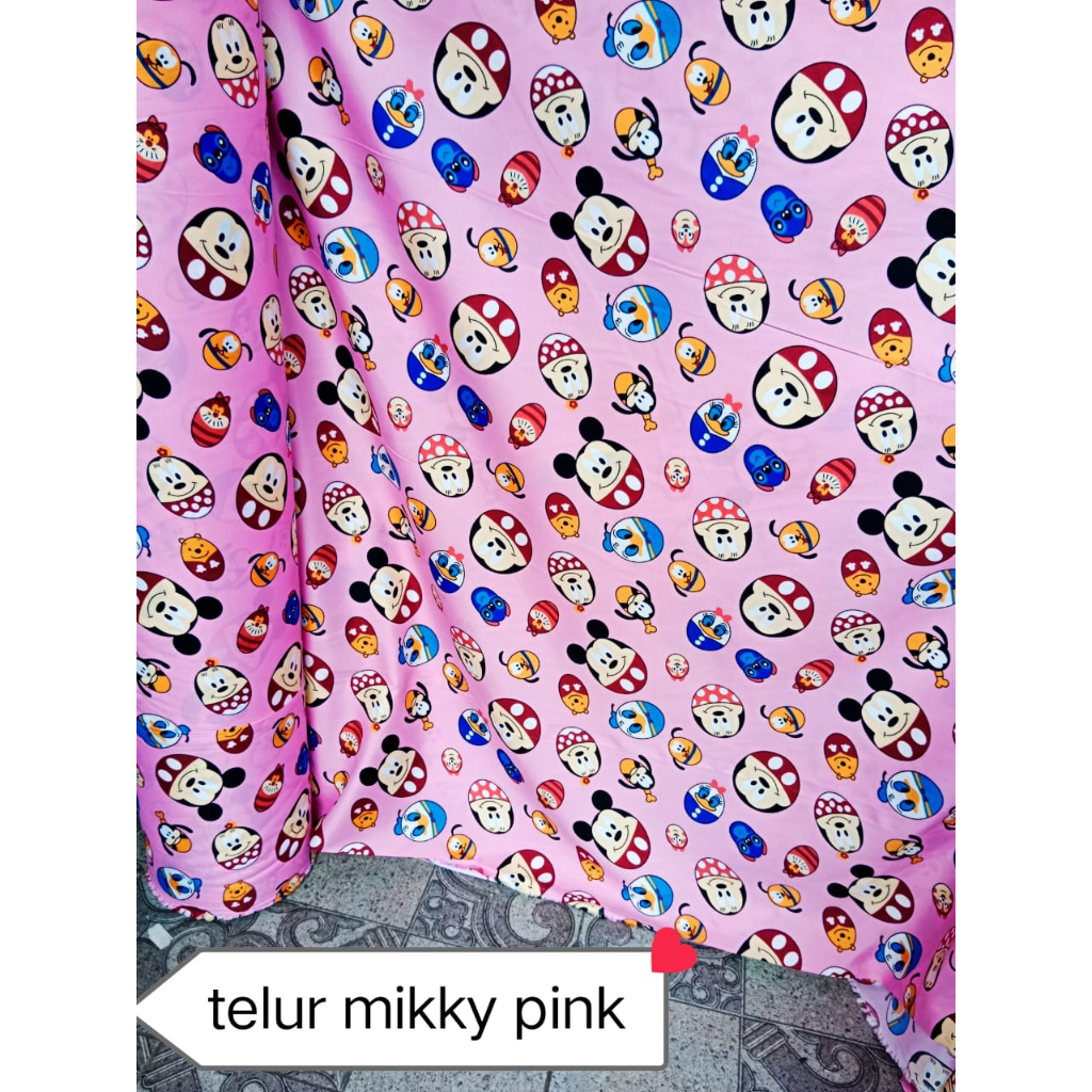 [PART 1] Kartun 1/2 meter Kain Katun Disperse Grade A polimikro sprei