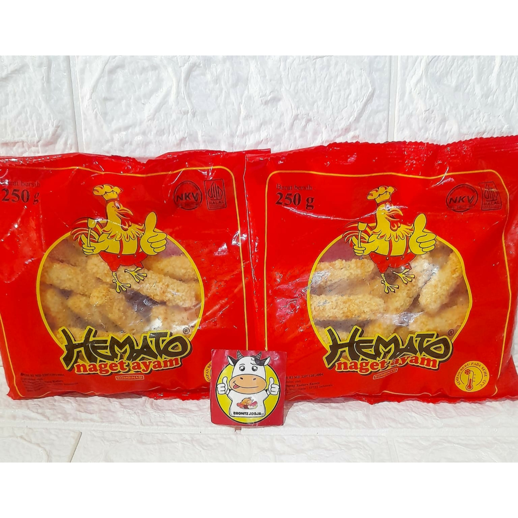 

HEMATO NUGGET AYAM STIKIE 250GR - FROZEN FOOD - BRONTZ JOGJA