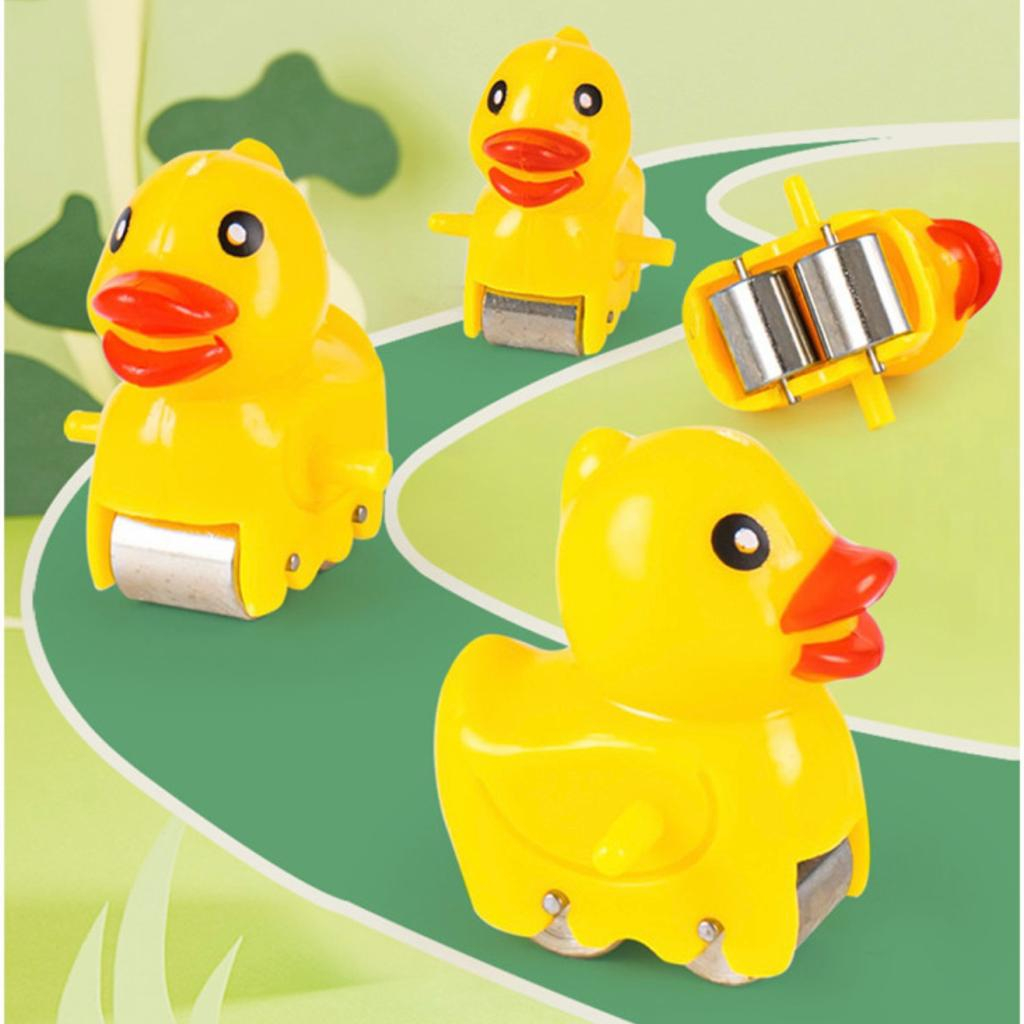 [FUNNY] Mainan Seluncuran Otomatis Bebek Naik Tangga Lucky Duck Track Balap Berlampu dan Music / Mainan Luncuran Rail Mutar Auto