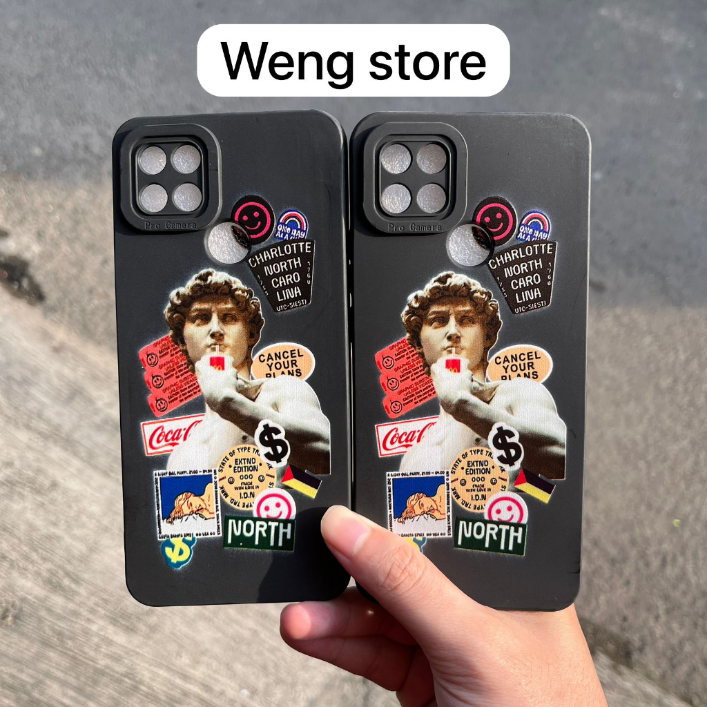 Case Phone Motif David Stone Pro Camera For Realme C11 2021 C15 C21Y C25