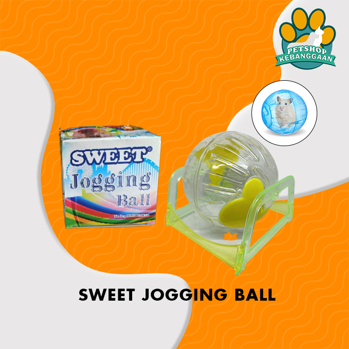 Mainan Hamster Sweet Rolling Jogging Ball