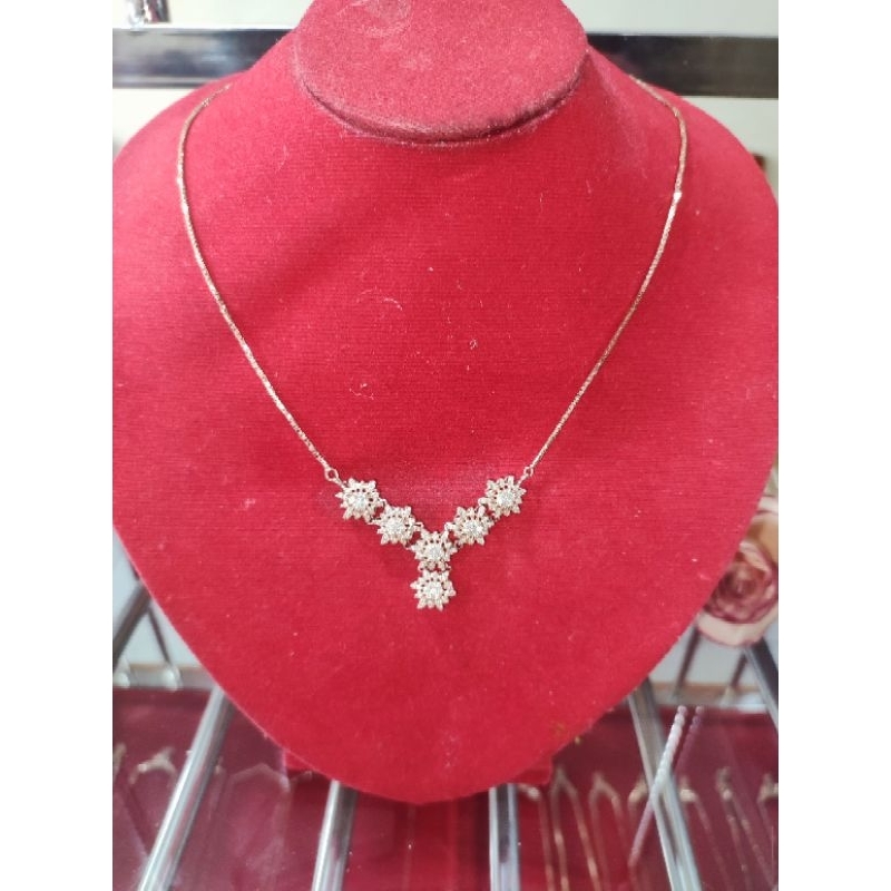 Tura/Kalung berlian model bintang laut mini