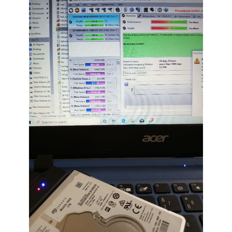 HDD Hardisk laptop 1tb 1000 gb sentinel 100 normal jaya ORIGINAL