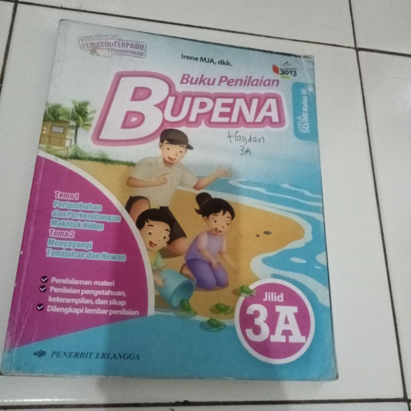 buku bekas bupena 3A