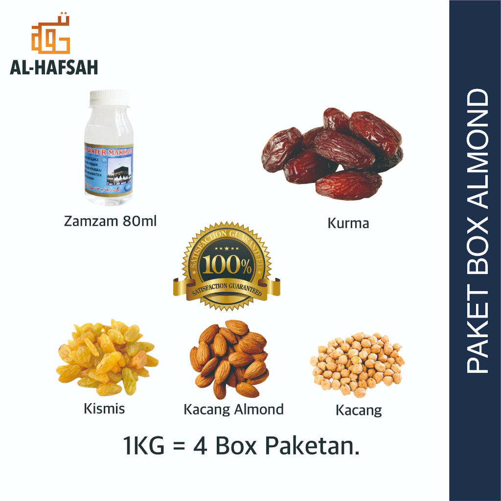 

PAKET DUS ALMOND OLEH-OLEH HAJI & UMROH