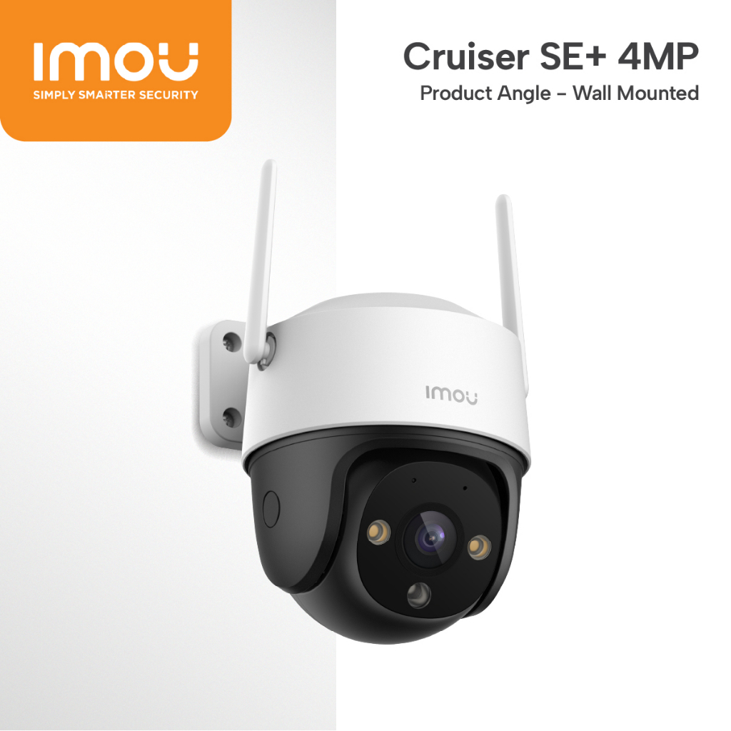 Imou Smart IP Camera Cruiser SE+ 4MP Smart Auto Tracking 360° Coverage Two-way Talk and More