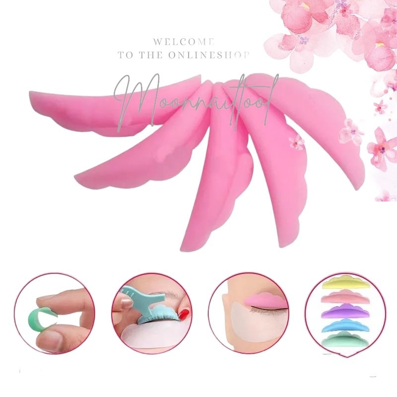 SILICON LASH LIFT PAD SILICON MATA SILICON LENTUR SILICON PREMIUM SILICON WARNA WARNI