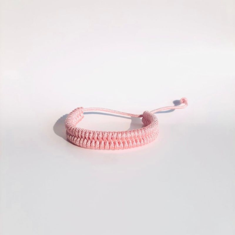 Snake Knot Bracelet Gelang Tali Paracord Kepang Polos Pria Wanita