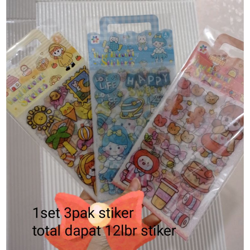 100pcs Stiker DIY|Stiker Tumbler|Stiker Sanrio|Stiker Kartun|Stiker MOMO