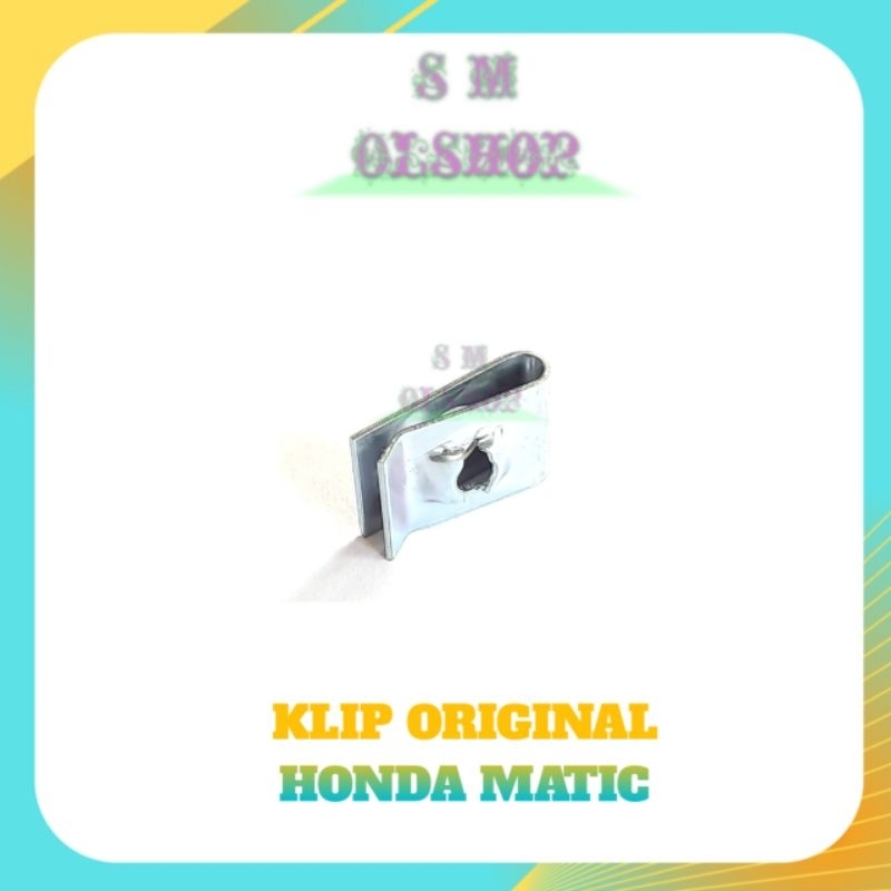 20 PCS  Baut Klip Honda Matic SILVER 4x16 Baut Klip Motor Honda Matic Baut Body Honda Matic Beat Vario Scoopy M4x16