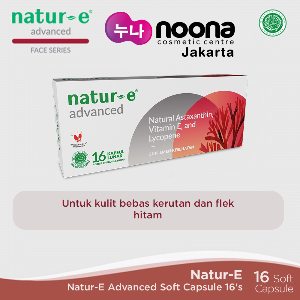 NATUR-E ADVANCED ASTAXANTHIN - NATURAL VITAMIN E - LYCOPENE