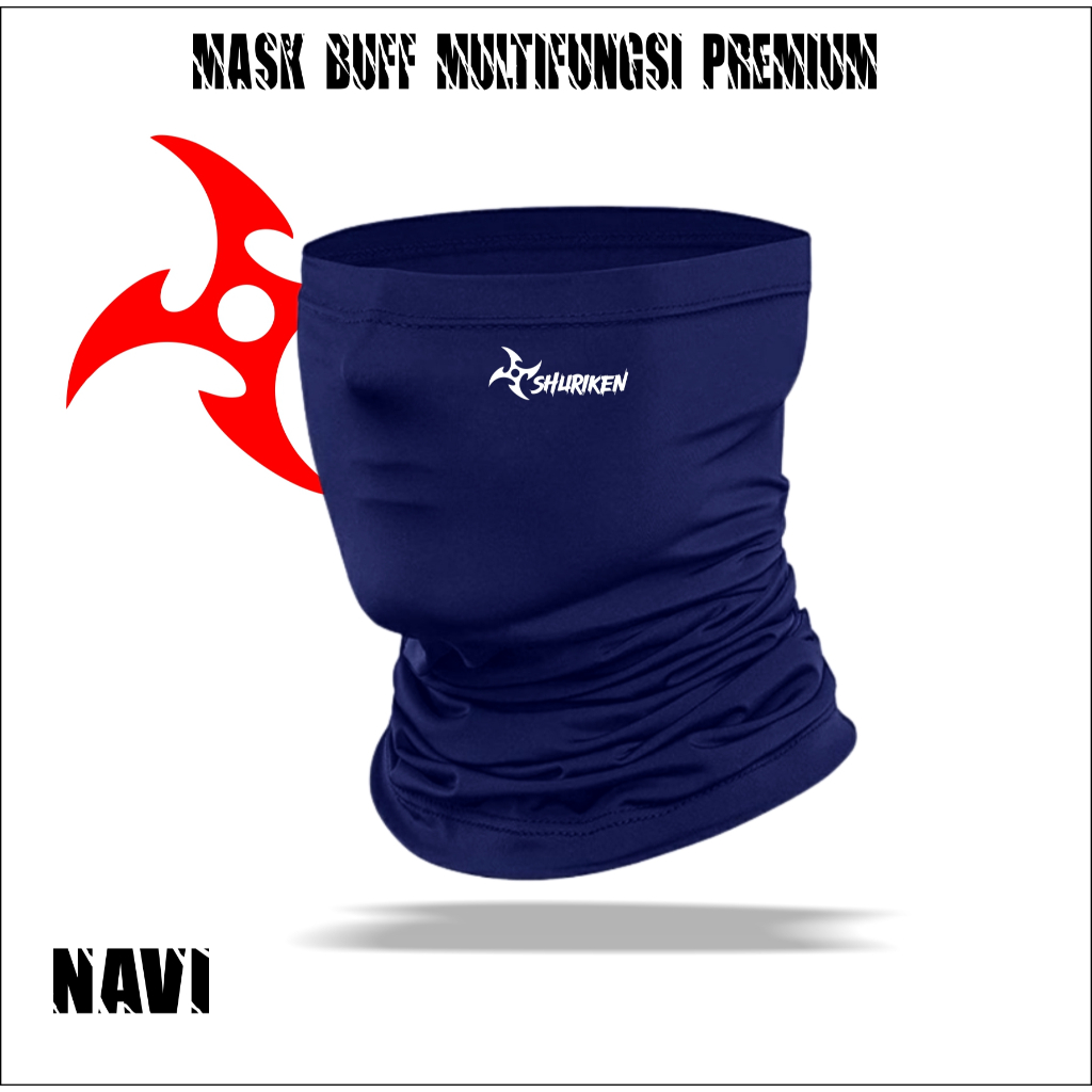 Masker Buff Bandana Multifungsi Riders Premium Shuriken