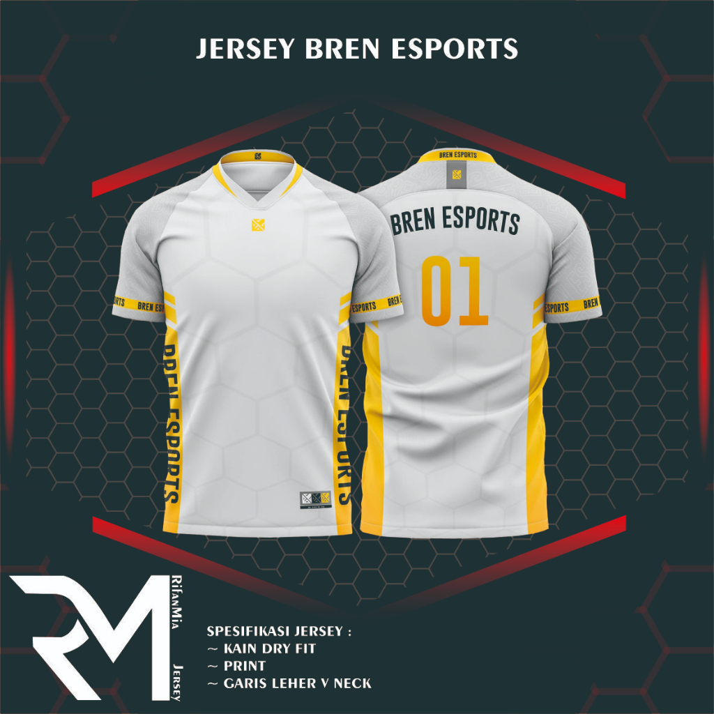 JERSEY BREEN ESPORTS 2023 BAJU GAME BREEN ESPORTS