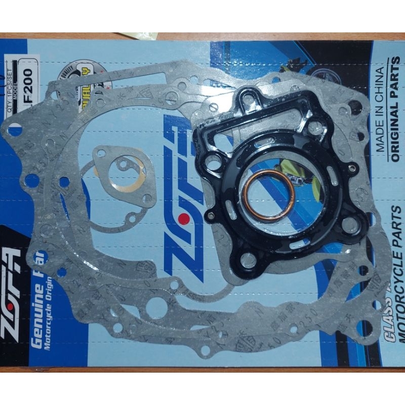 Paking Gasket Full set Viar Kaisar Appktm Nozomi 200 cc Non Radiator Motor Roda Tiga
