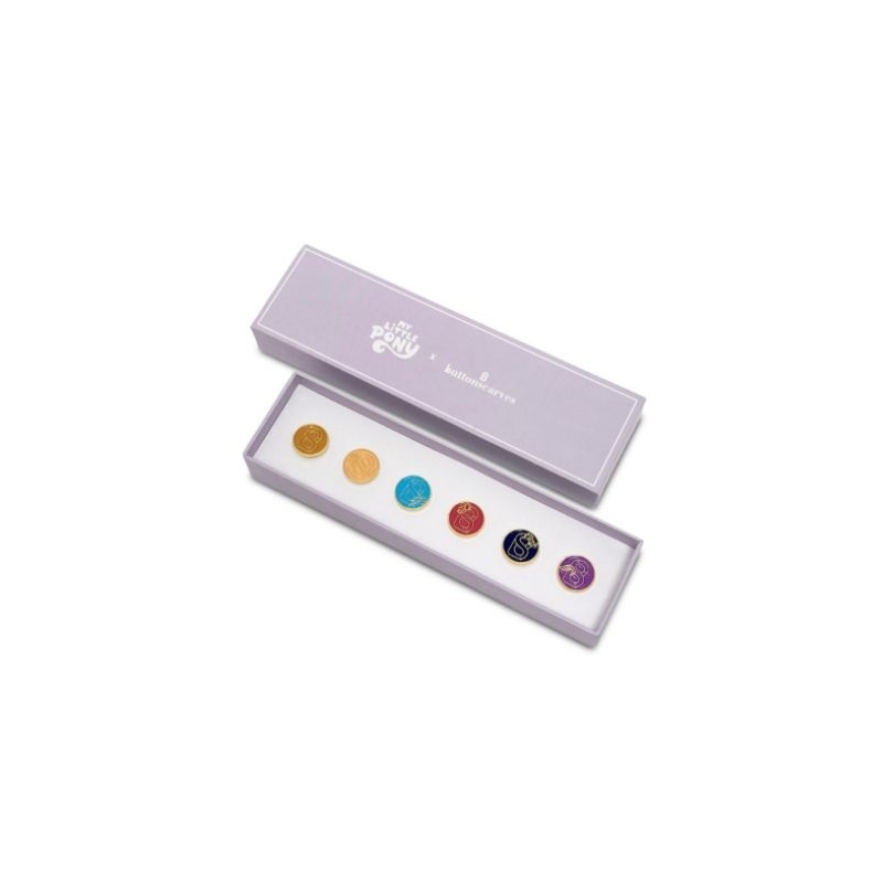 Brooch Buttonscarves x little pony