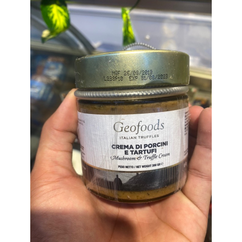 

Geofood truffles crema di porcini e Tartufi mushroom & truffle cream 200 gr