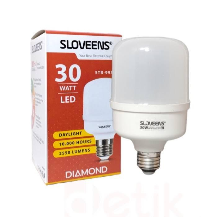 Sloveens Diamond Lampu LED Capsule 30 Watt - Cahaya Putih