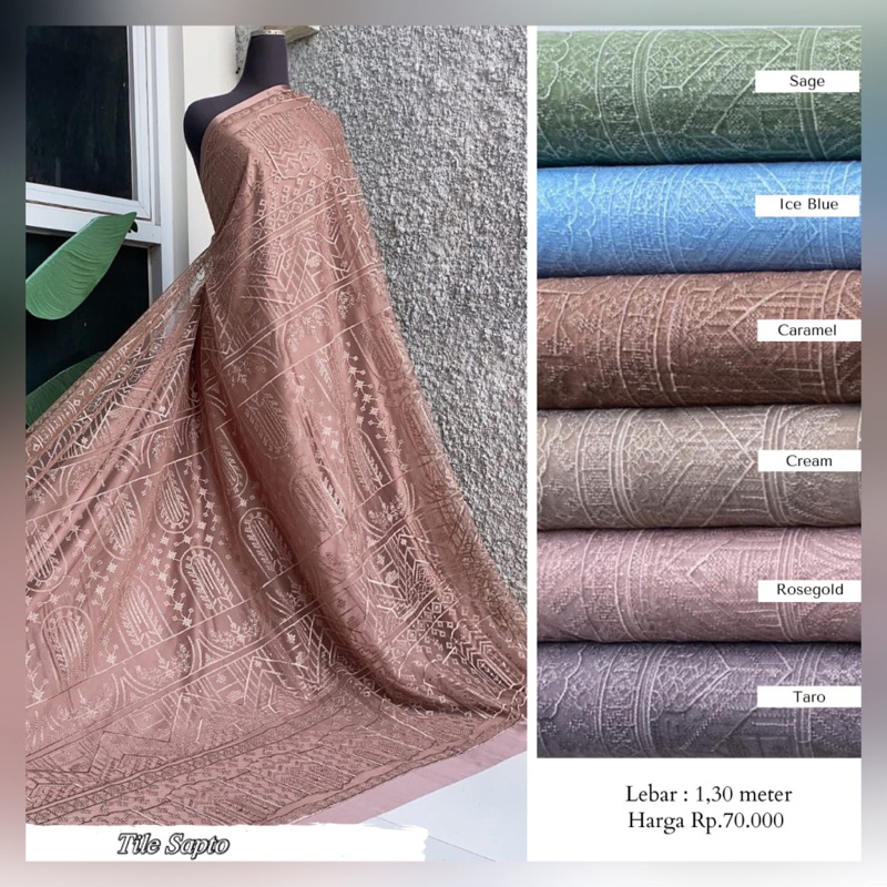 Tile Sapto Motif Cantik