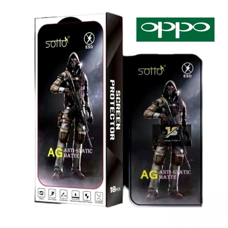TEMPERED ANTI STATIC MATTE OPPO A5/A9 2020 A52/A92 A53/A33 2020 A54 A74 4G 5G A55 A95 A76 A96 A57 2022 A77/A77S A58 A78 A1K A3S A5S A7 F9 A12 A11K A15/A15S A16 A16E/A16K A17/A17K A31 RENO 2 2F 3 3 PRO 4 4F 5 6 7 7 5G 7Z 8 8 5G 8Z