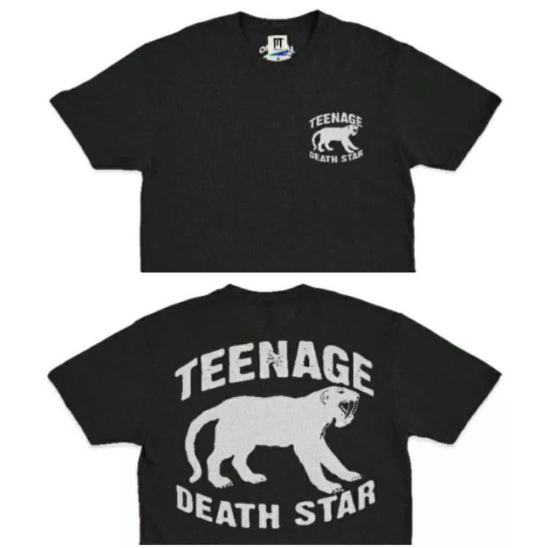 BAJU KAOS TEENAGE DEATH STAR ORIGINAL DISTRO BAHAN ADEM