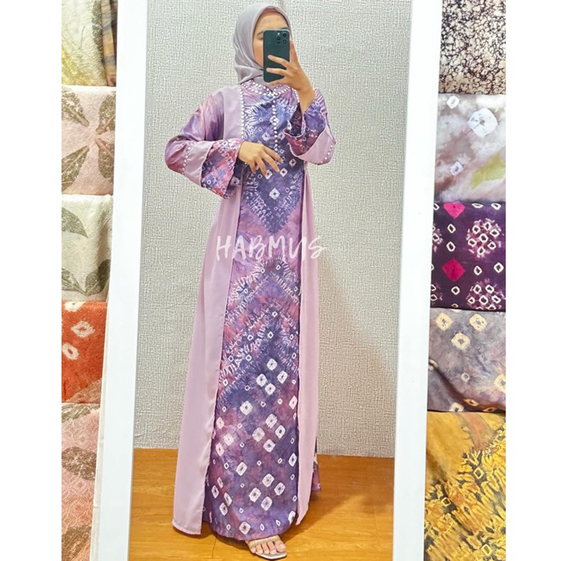 GAMIS JUMPUTAN PALEMBANG ASLI HANDMADE SUTRA SILK