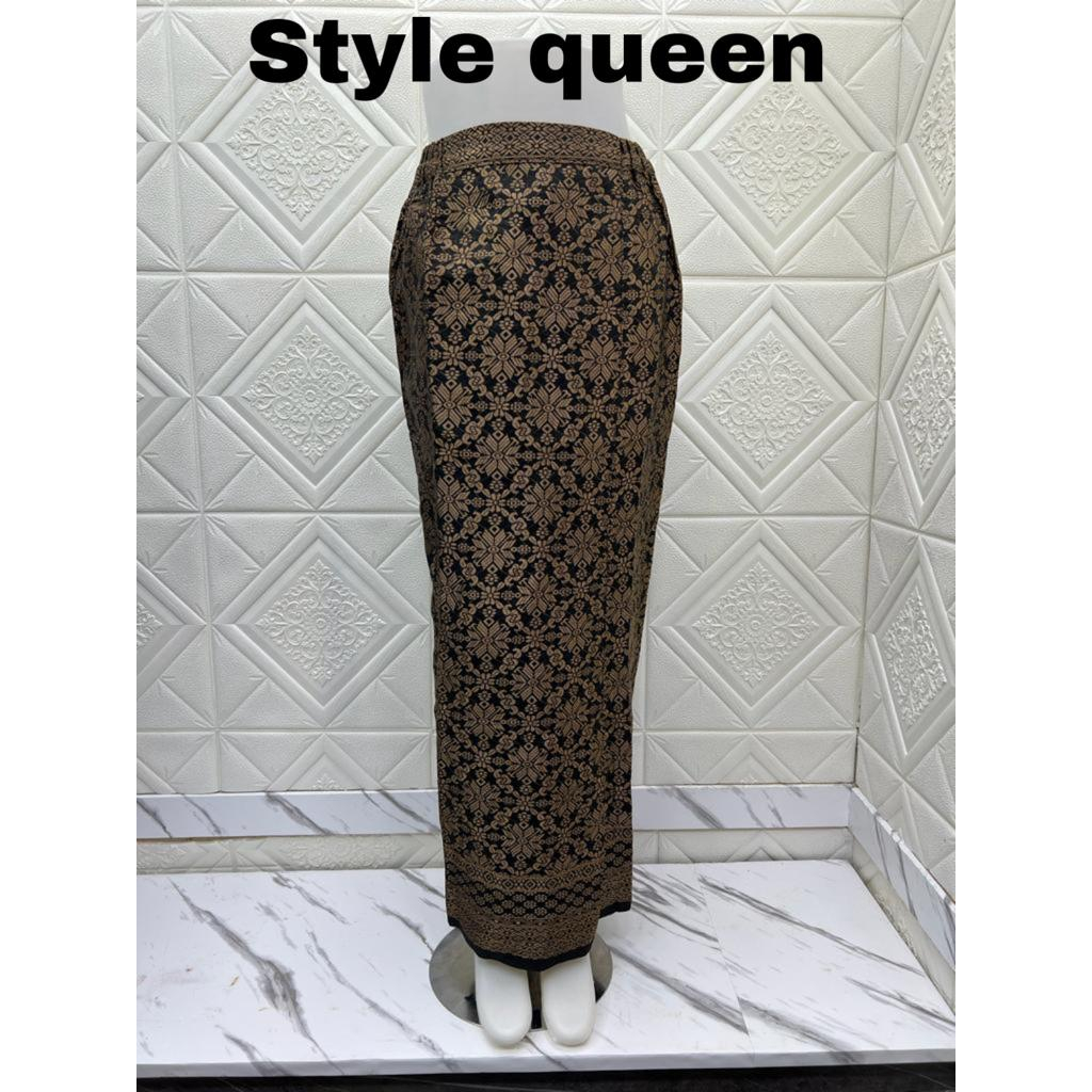 Style Queen-Rok Songket Span Serian Terbaru