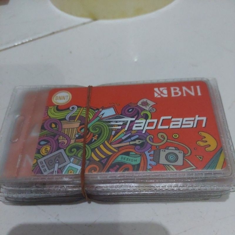 BNI TAPCASH TAP CASH TRAVEL CARD NOT E MONEY TOLL EONEY MANDIRI FLAZZ BRIZZI