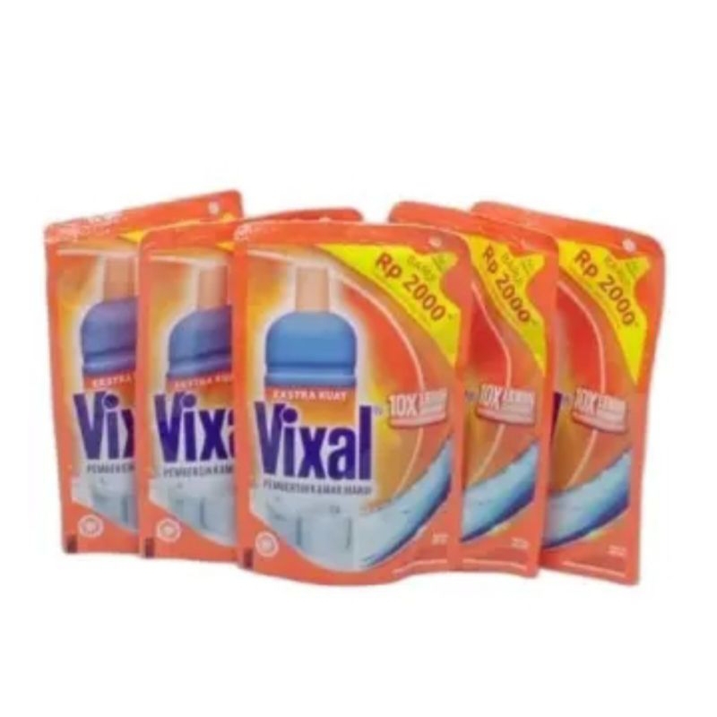 Vixal pembersih toilet, Refill pouch ukuran 60ML