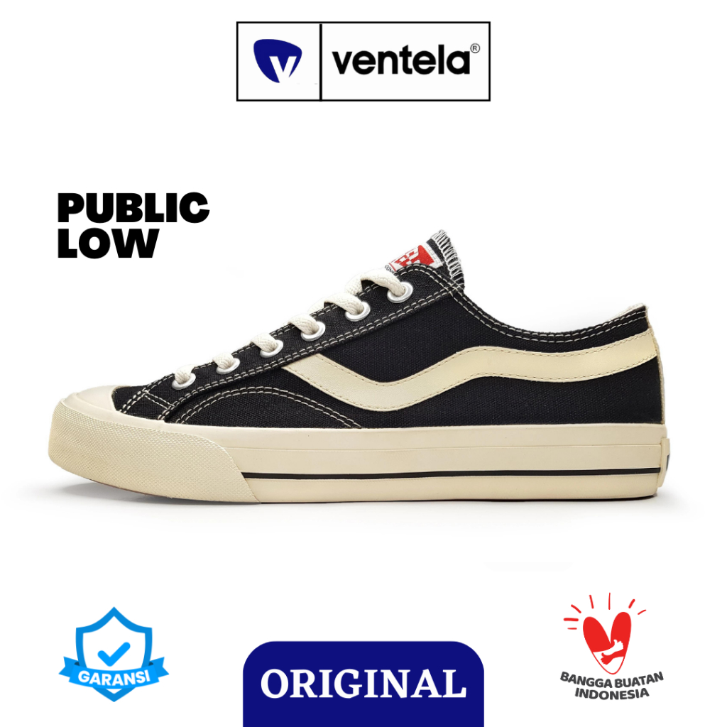 Ventela Public Low Black Natural [OFFICIAL]