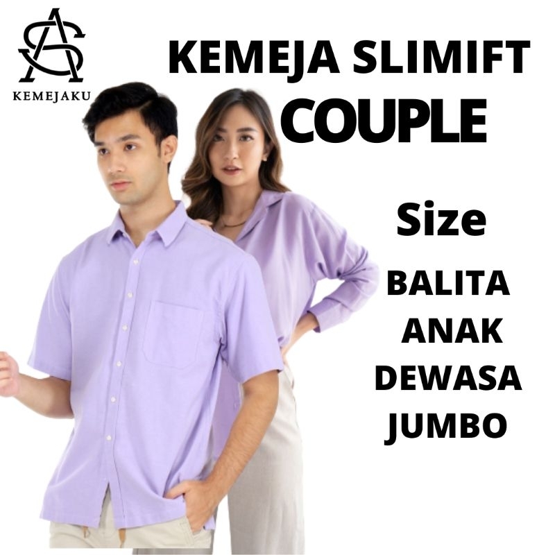 kemeja pria lilac kemeja wanita lilac kemeja lavender kemeja polos warna lilac