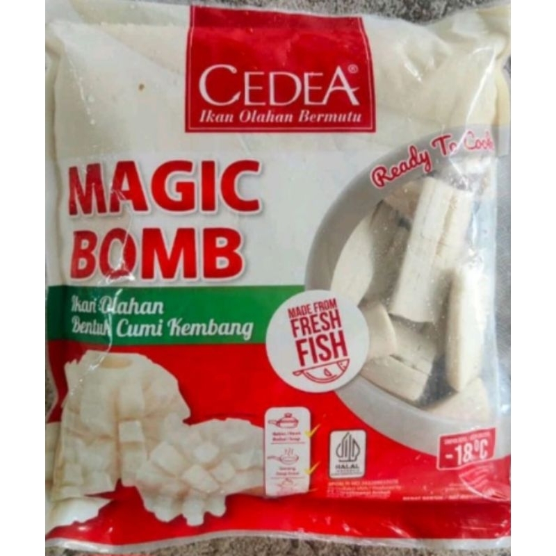 

Cedea Magic Bomb ikan olahan bentuk Cumi kembang 450gr