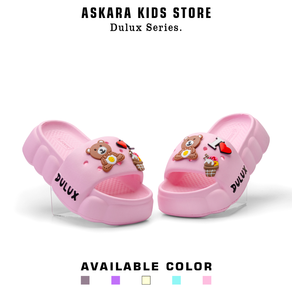 Askara - Sandal Selop Anak Perempuan 5 - 8 Tahun Korean Style 30-35