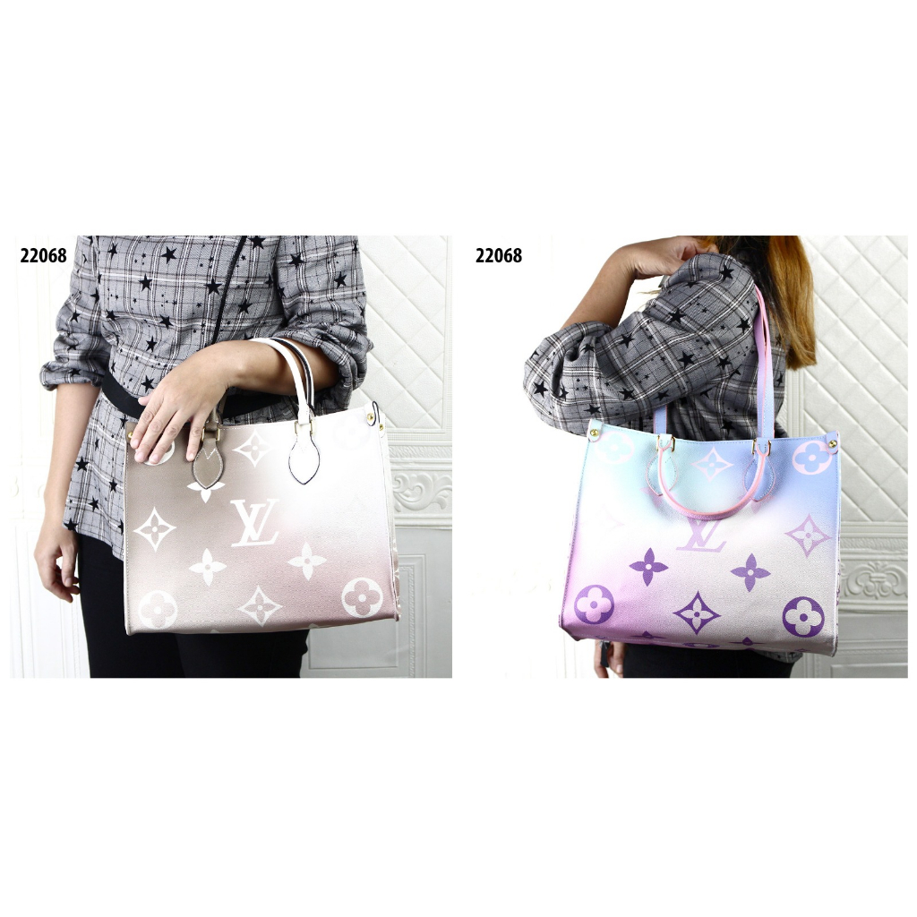 TOTE ON THE GO GIANT MONO 22068 (FREE PAPERBAG)