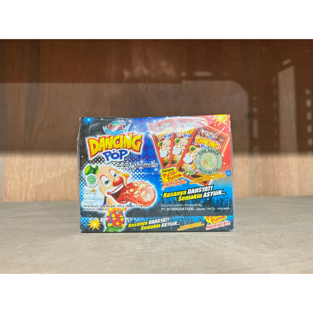 

Dancing Pop Permen Pletak Pletok (Isi 40 Pcs)