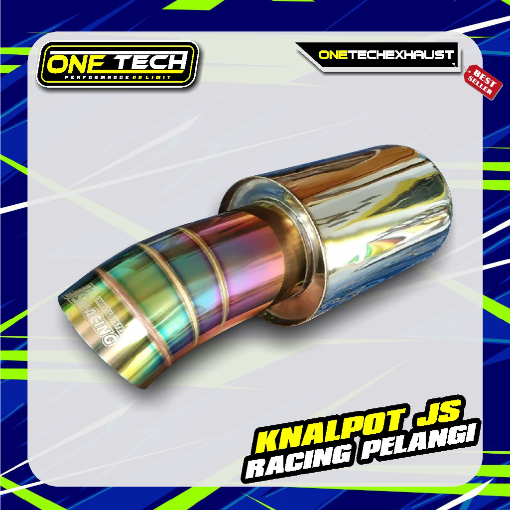 Knalpot Racing Mobil JS RACING Pelangi Silencer Only RC