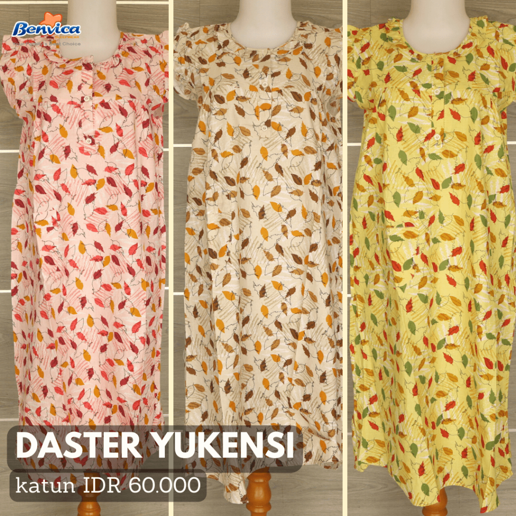 DASTER KATUN YUKENSI MURAH MERIAH BANYAK MOTIF SIULIE