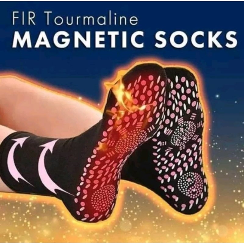 Kaos Kaki Terapi Magnetik Pemanas Foot Therapy Healing Anti Pegal