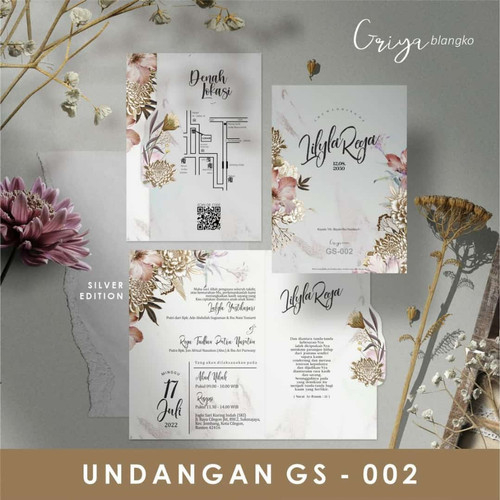 Undangan Murah 1000an+Cetak GS002