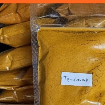 

TERBAIK BUBUK TEMULAWAK/CURCUMA 250 GRAM