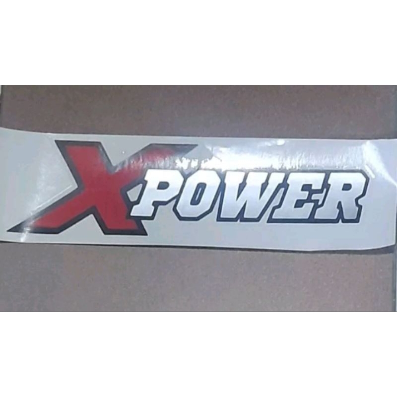 Stiker X Power Toyota Hino Dutro / Stiker Toyota Hino Dutro X Power / stiker X Power Hino Dutro