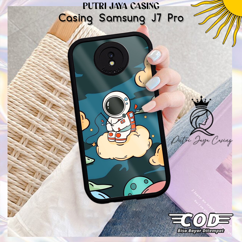 Case Hp Samsung J7 Pro Casing Samsung J7 Pro Motif ASTROCUTE Casing Terbaru Case Karakter Lucu Casin