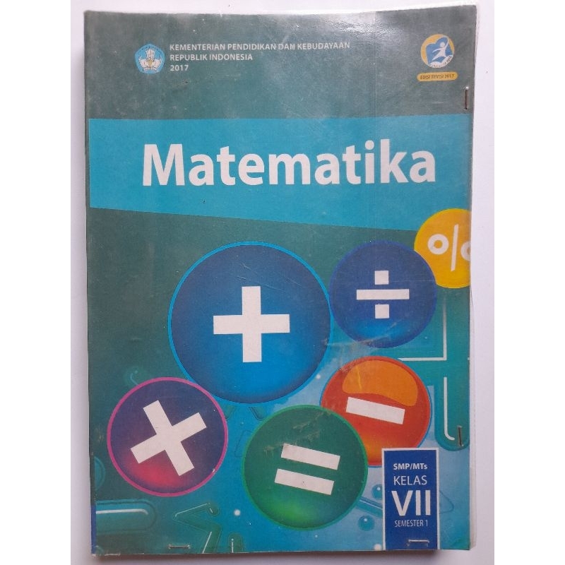 

BUKU PAKET SISWA SMP KELAS 7 VII MATEMATIKA SEMESTER 1 BEKAS