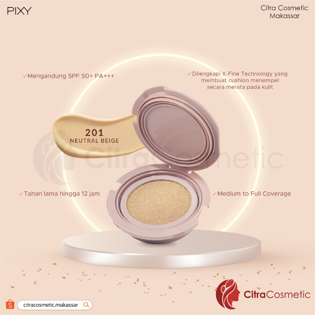 Pixy Make It Glow Techno-Fixed Matte Cushion Refill