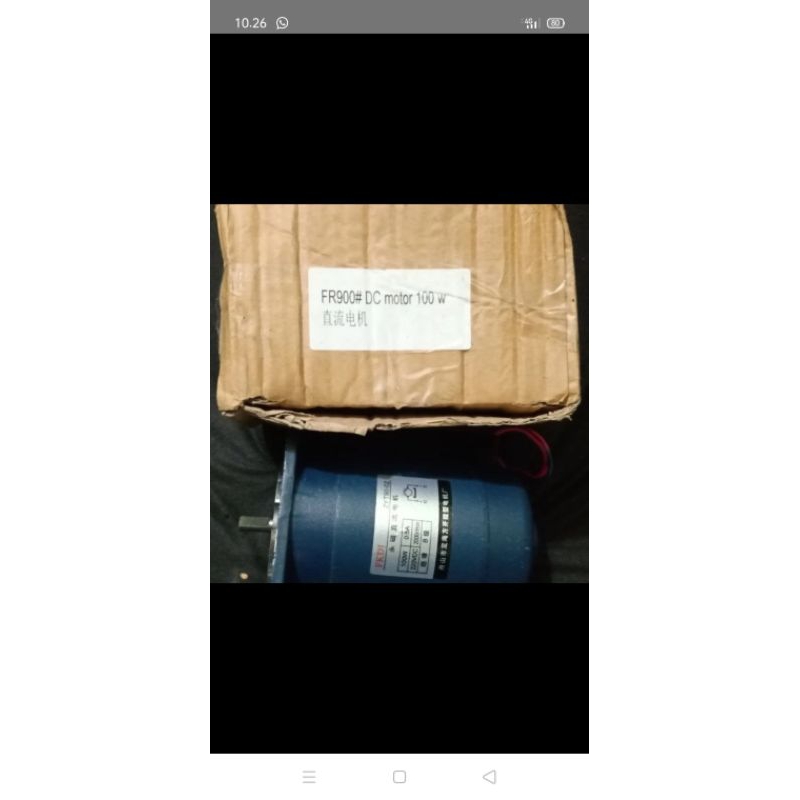 motor dinamo mesin continous sealer