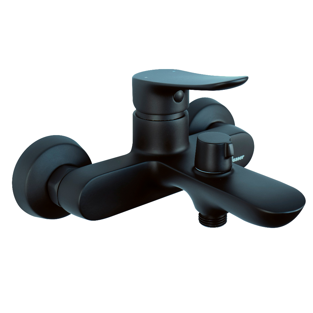 Kran Shower Air Panas Dingin Wasser Shower Mixer MBT-X010 Black Hitam