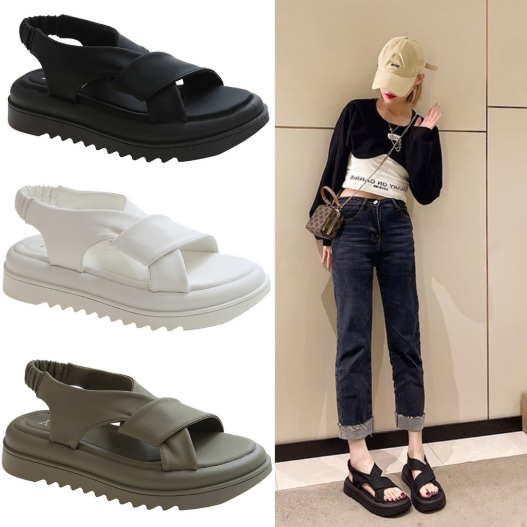 AVANCEID TAEYON Sandal Sepatu Sneakers Wanita Fashion Import