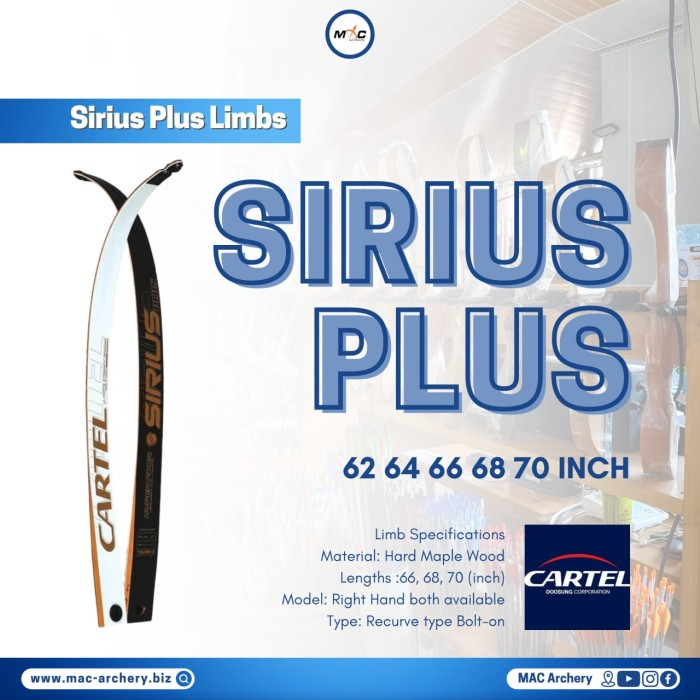 Limb Cartel Sirius Plus Limbs Limbs Busur Panahan Standar Prestasi Pelajar